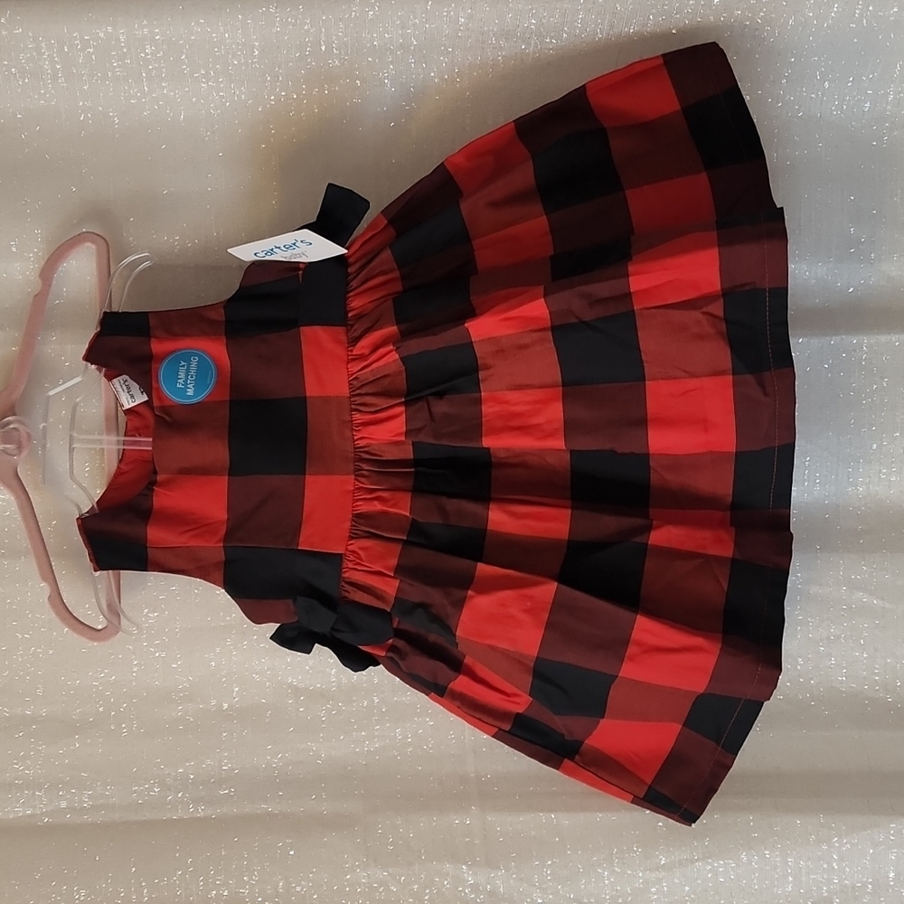Carter's Baby Buffalo Check Dress (12 M)